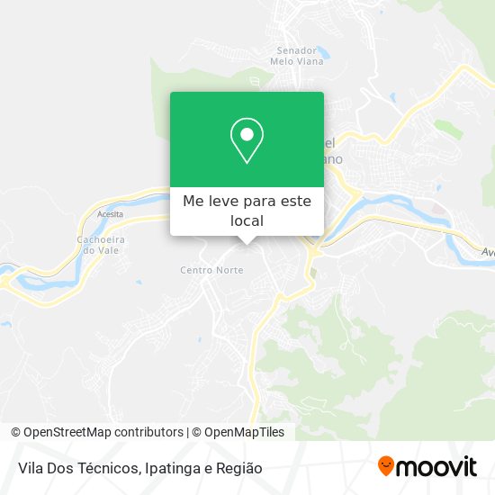 Vila Dos Técnicos mapa