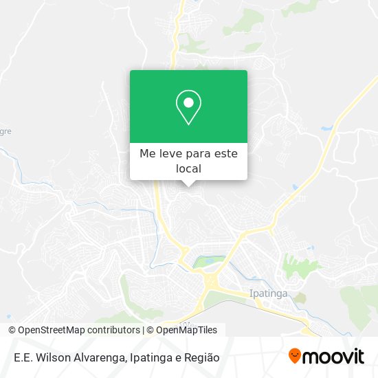 E.E. Wilson Alvarenga mapa