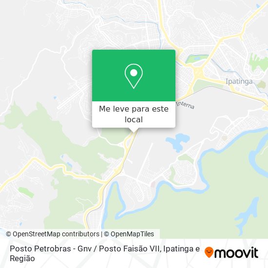 Posto Petrobras - Gnv / Posto Faisão VII mapa