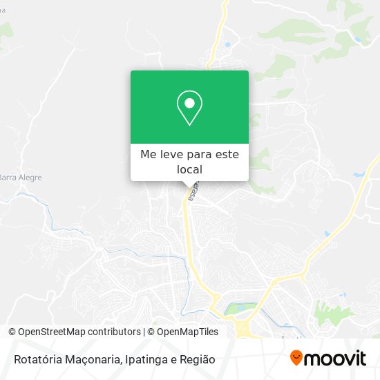 Rotatória Maçonaria mapa