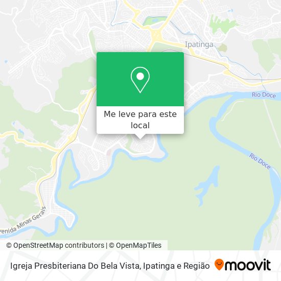 Igreja Presbiteriana Do Bela Vista mapa