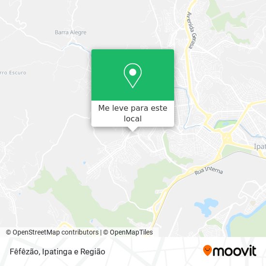 Fêfêzão mapa
