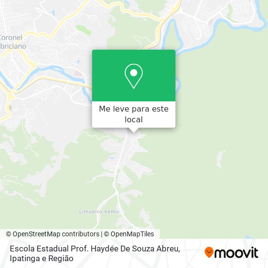 Escola Estadual Prof. Haydée De Souza Abreu mapa