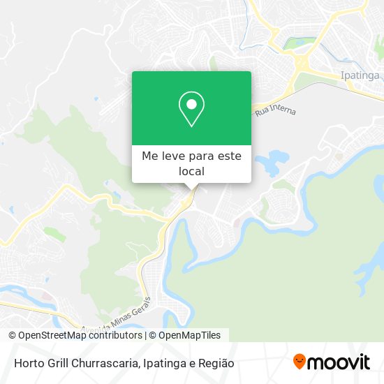 Horto Grill Churrascaria mapa