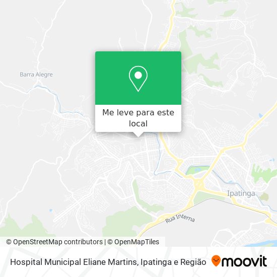 Hospital Municipal Eliane Martins mapa