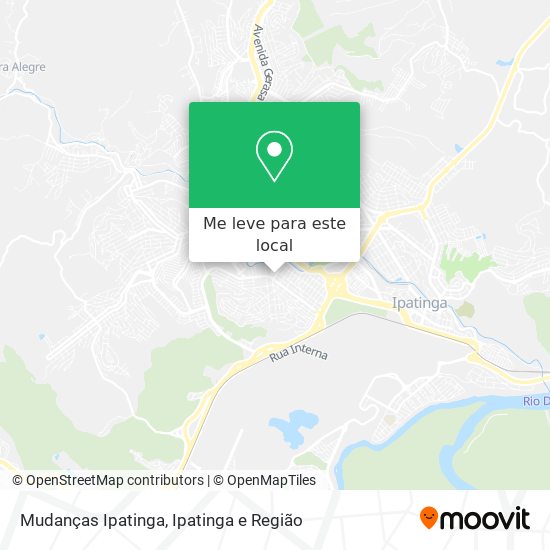 Mudanças Ipatinga mapa