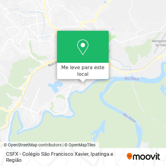 CSFX - Colégio São Francisco Xavier mapa