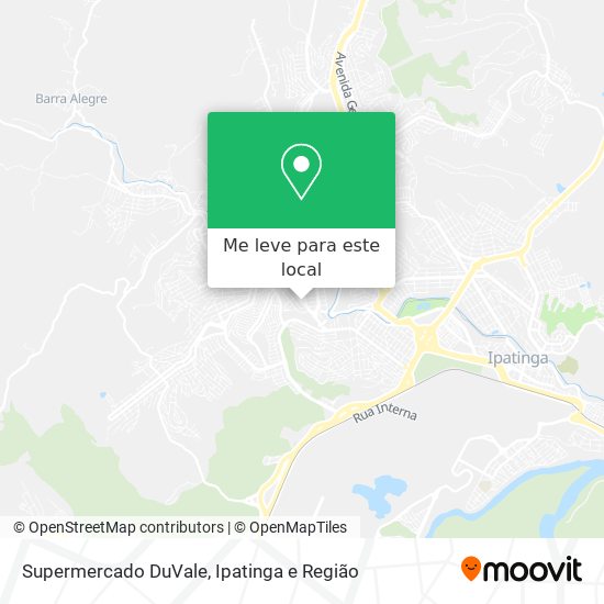 Supermercado DuVale mapa