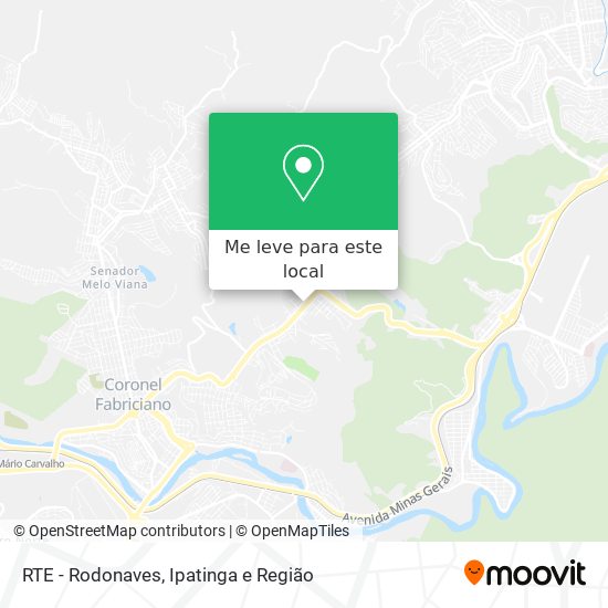 RTE - Rodonaves mapa