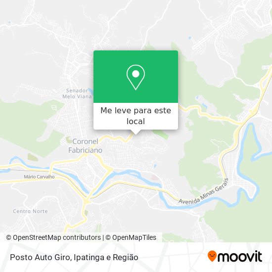 Posto Auto Giro mapa