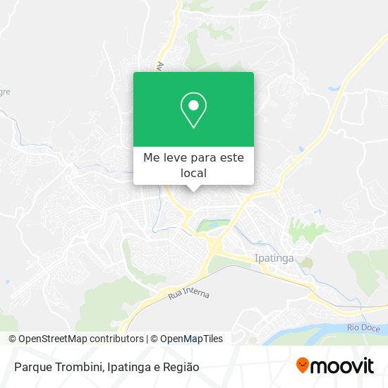 Parque Trombini mapa