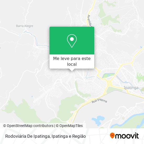 Rodoviária De Ipatinga mapa