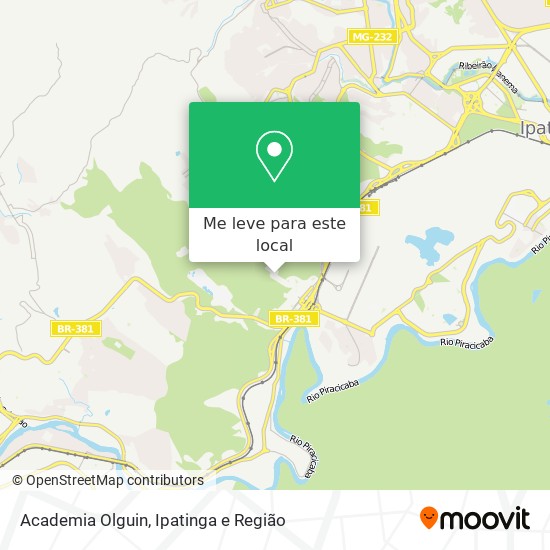 Academia Olguin mapa