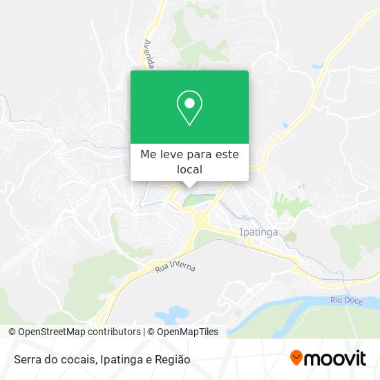 Serra do cocais mapa