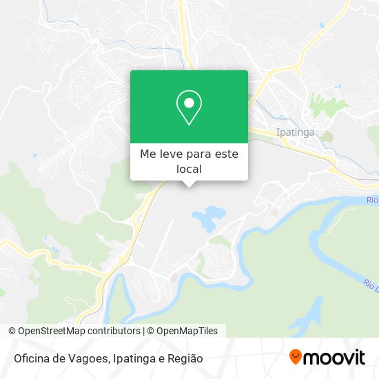Oficina de Vagoes mapa