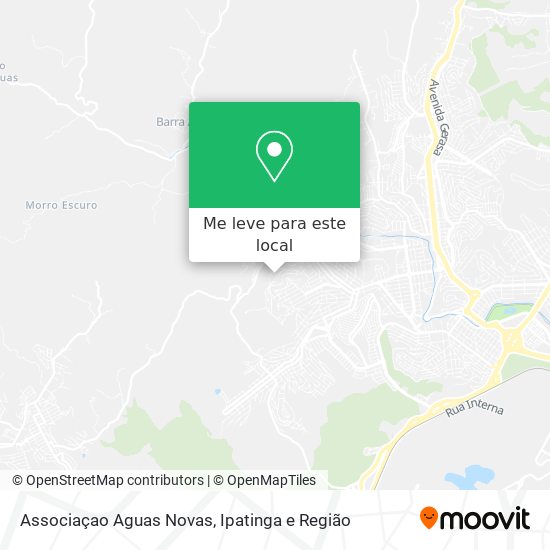 Associaçao Aguas Novas mapa