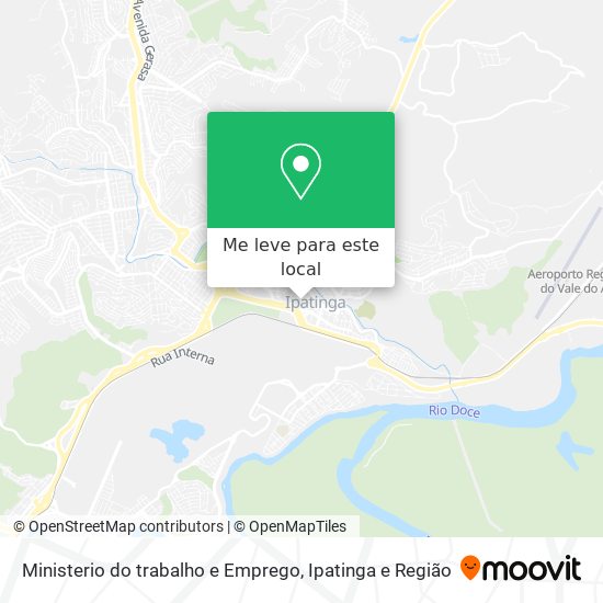 Ministerio do trabalho e Emprego mapa