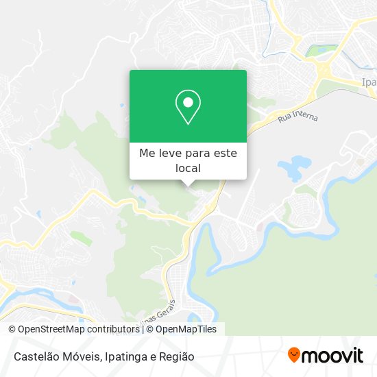 Castelão Móveis mapa