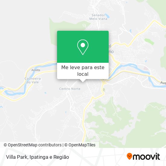 Villa Park mapa