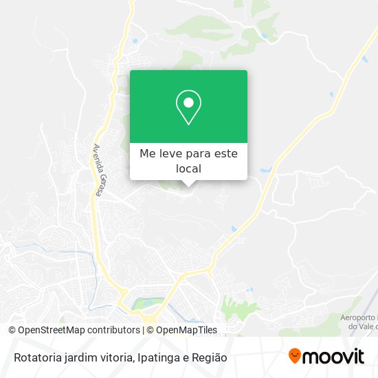 Rotatoria jardim vitoria mapa