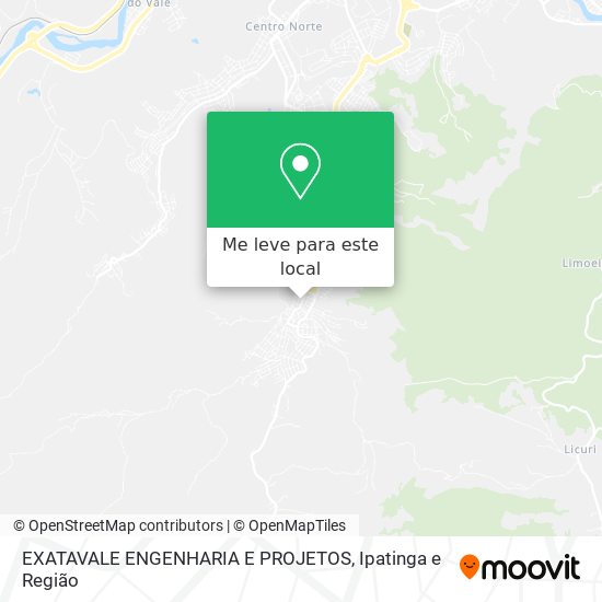 EXATAVALE ENGENHARIA E PROJETOS mapa