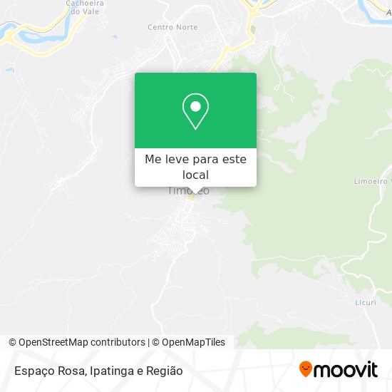 Espaço Rosa mapa