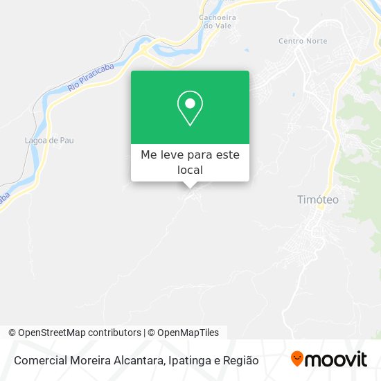 Comercial Moreira Alcantara mapa