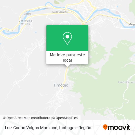 Luiz Carlos Valgas Marciano mapa