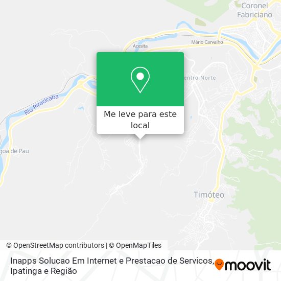 Inapps Solucao Em Internet e Prestacao de Servicos mapa