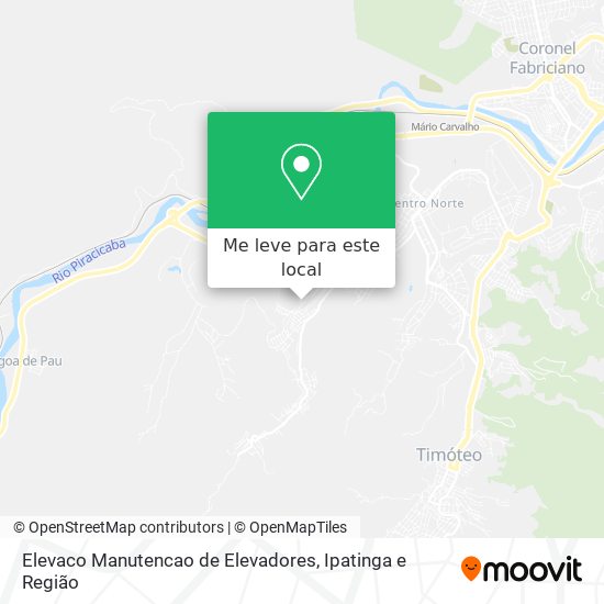 Elevaco Manutencao de Elevadores mapa