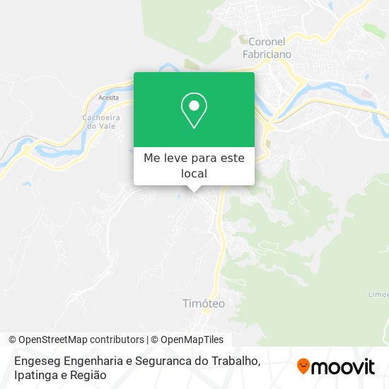 Engeseg Engenharia e Seguranca do Trabalho mapa