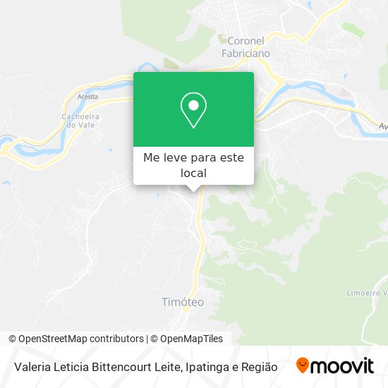 Valeria Leticia Bittencourt Leite mapa