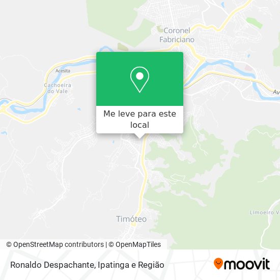 Ronaldo Despachante mapa