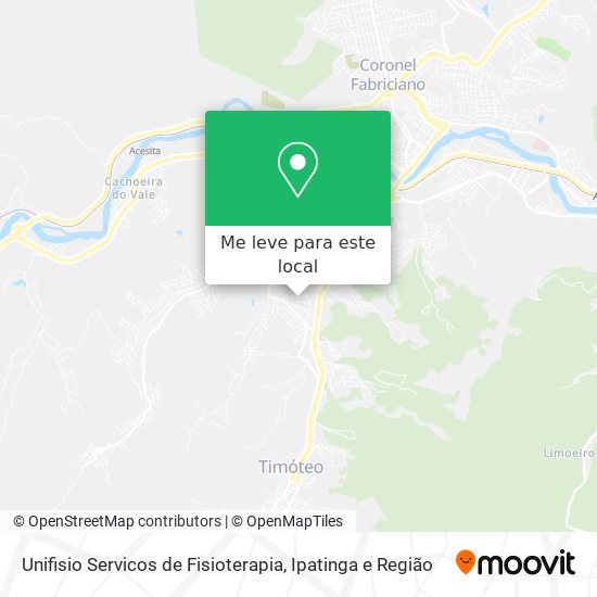 Unifisio Servicos de Fisioterapia mapa