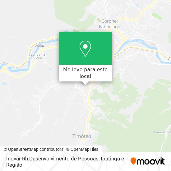 Inovar Rh Desenvolvimento de Pessoas mapa