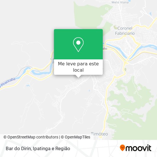 Bar do Dirin mapa