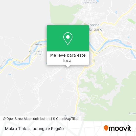 Makro Tintas mapa