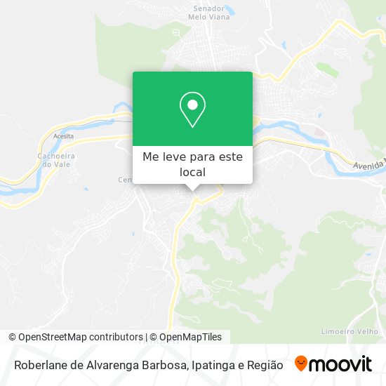 Roberlane de Alvarenga Barbosa mapa