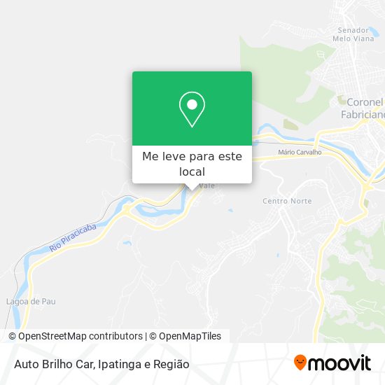 Auto Brilho Car mapa