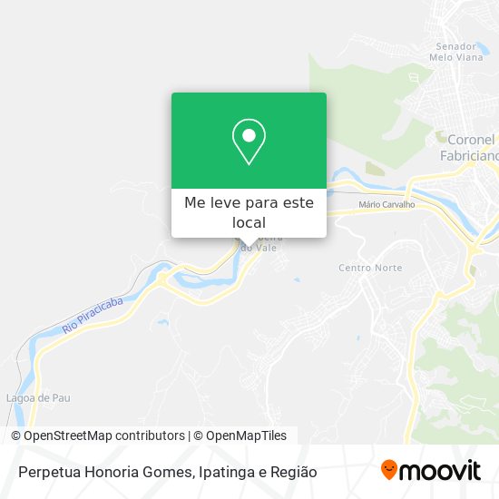 Perpetua Honoria Gomes mapa