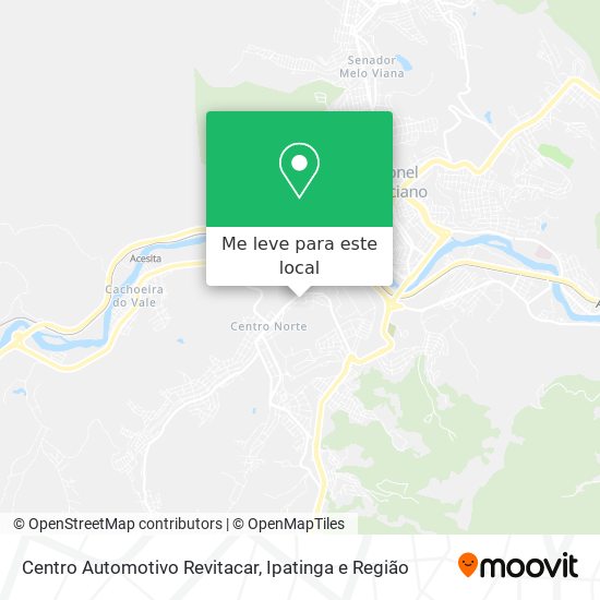 Centro Automotivo Revitacar mapa