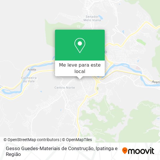 Gesso Guedes-Materiais de Construção mapa