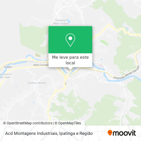 Acd Montagens Industriais mapa