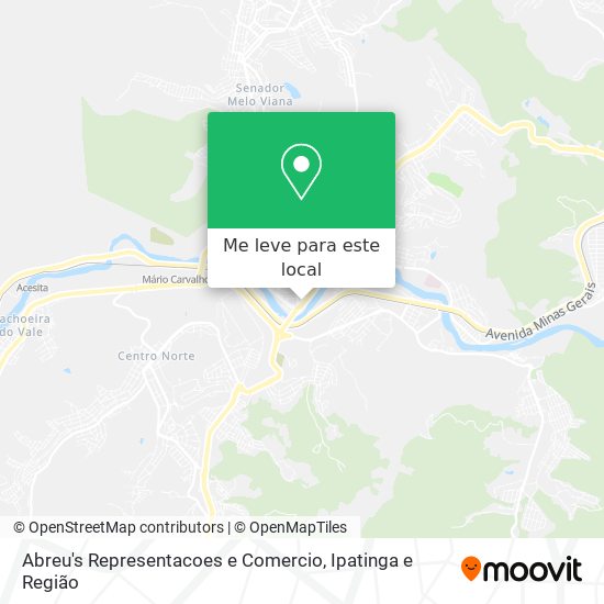 Abreu's Representacoes e Comercio mapa