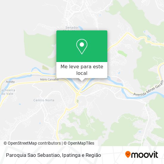 Paroquia Sao Sebastiao mapa
