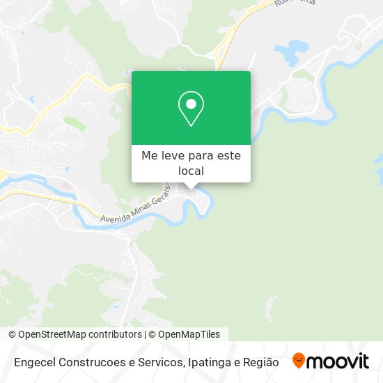 Engecel Construcoes e Servicos mapa