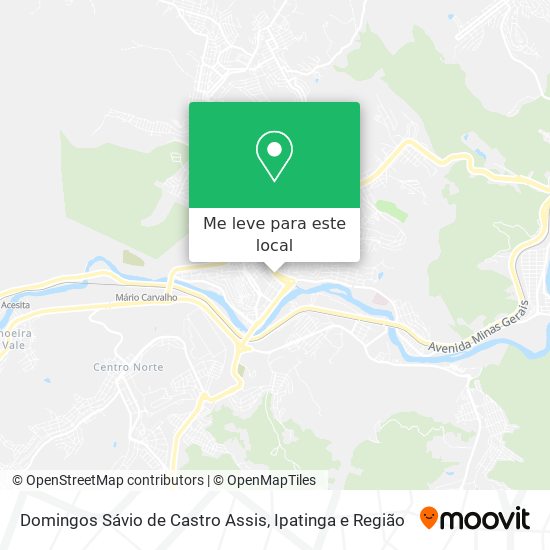 Domingos Sávio de Castro Assis mapa
