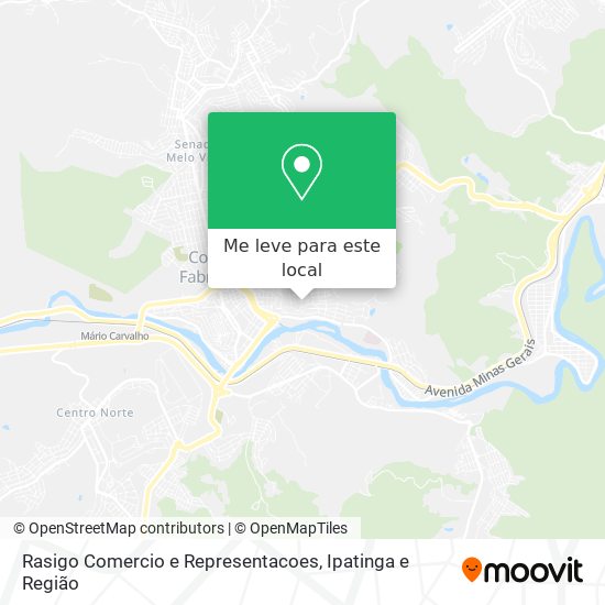 Rasigo Comercio e Representacoes mapa