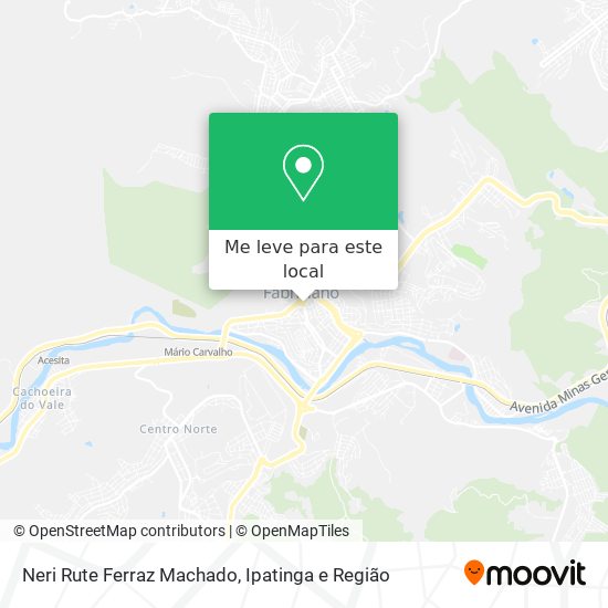 Neri Rute Ferraz Machado mapa