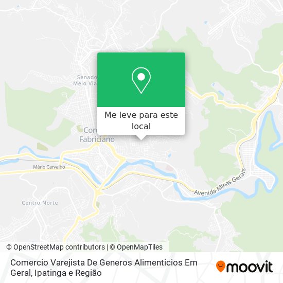 Comercio Varejista De Generos Alimenticios Em Geral mapa